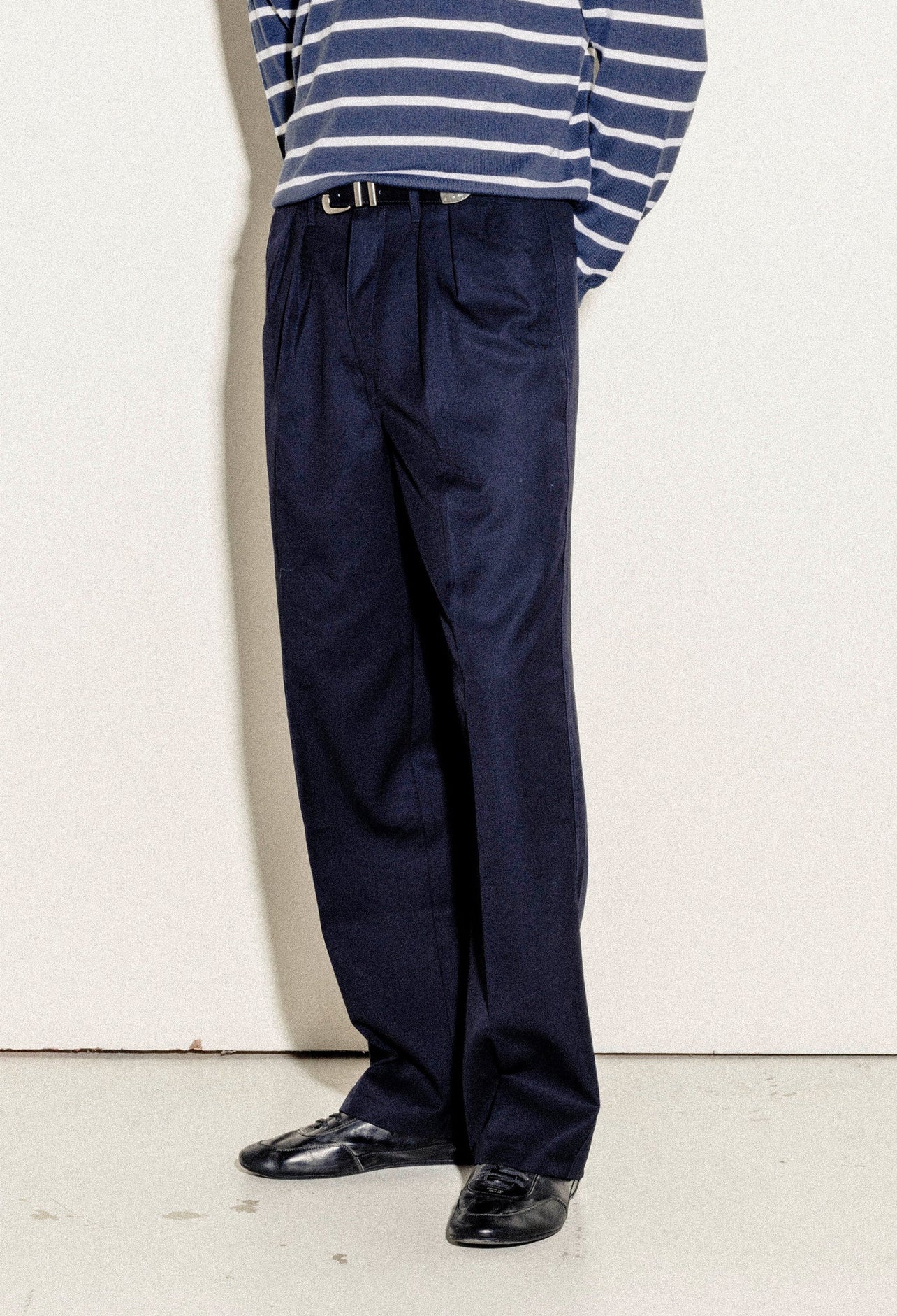 Haute Navy Tailored Trousers