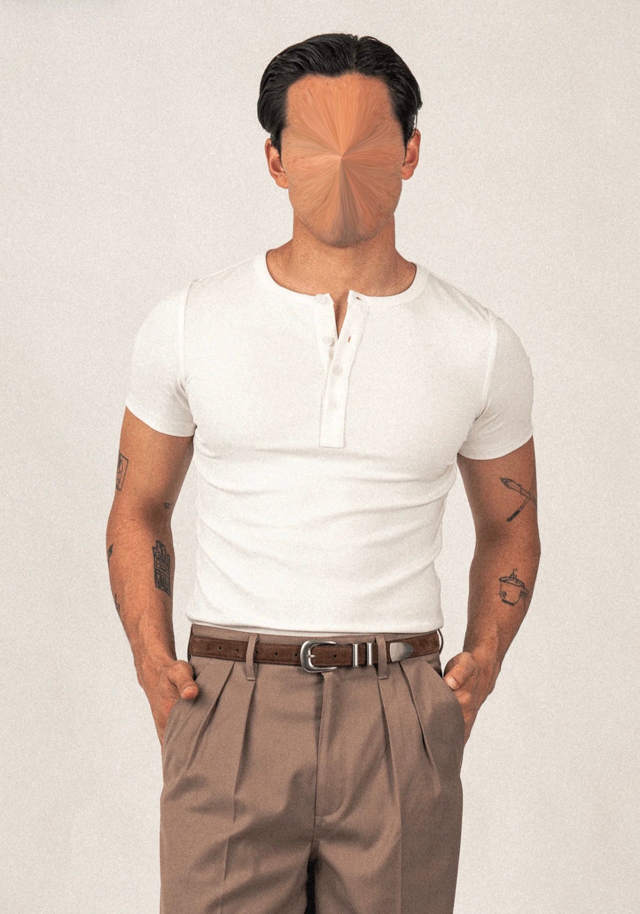 Vero Relaxed Henley Tee