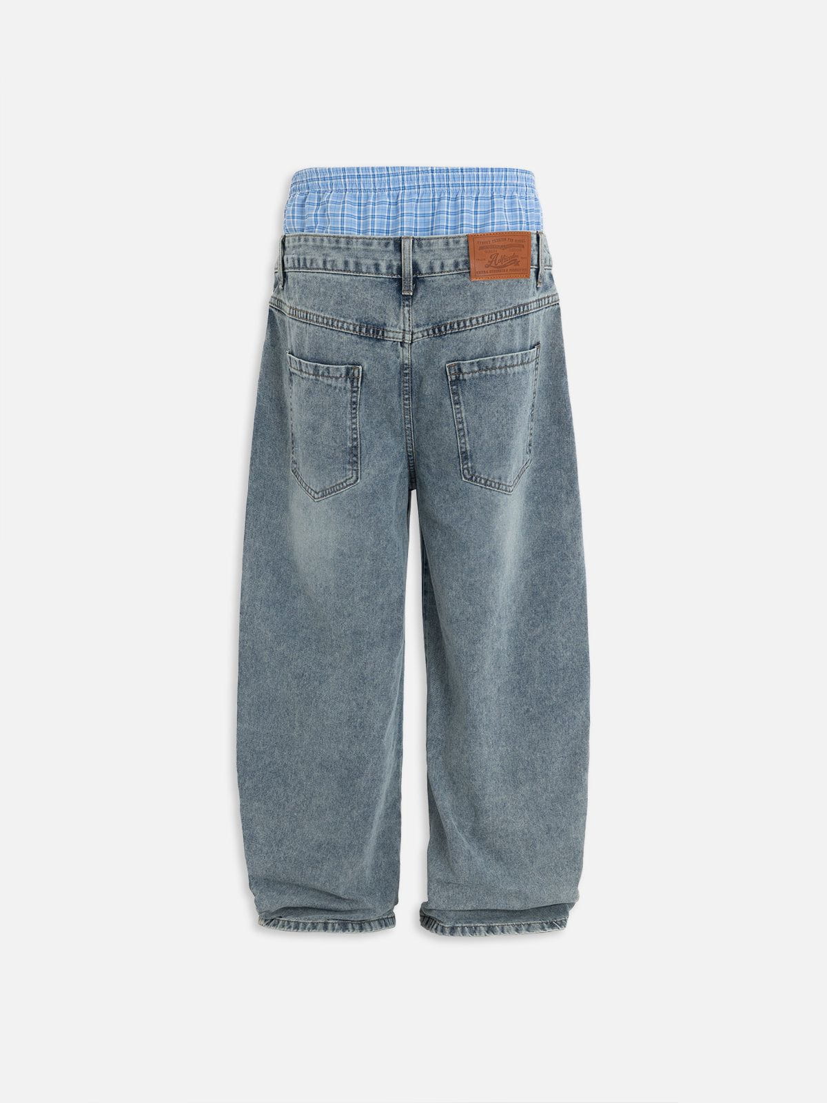 Jeans Raw Cut Denim
