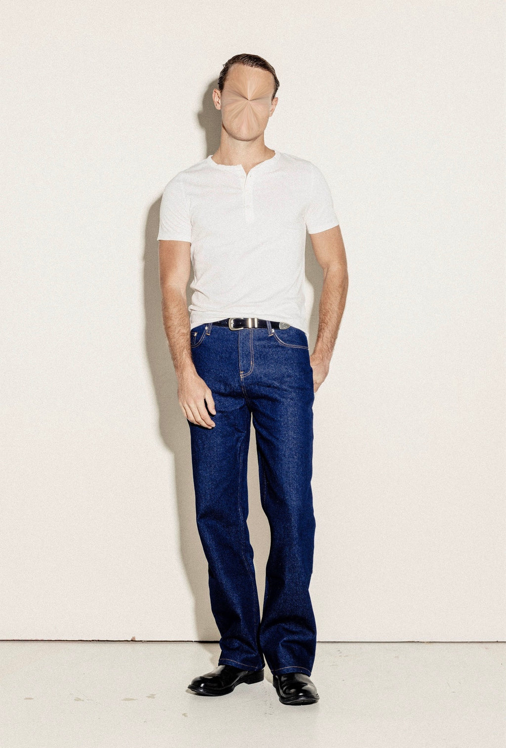 Haute Ivory Henley Shirt