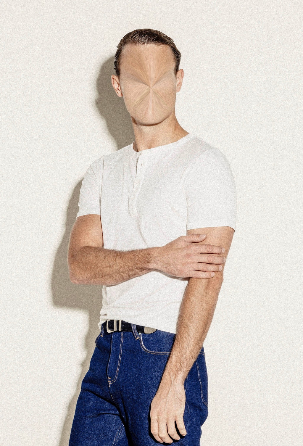 Haute Ivory Henley Shirt