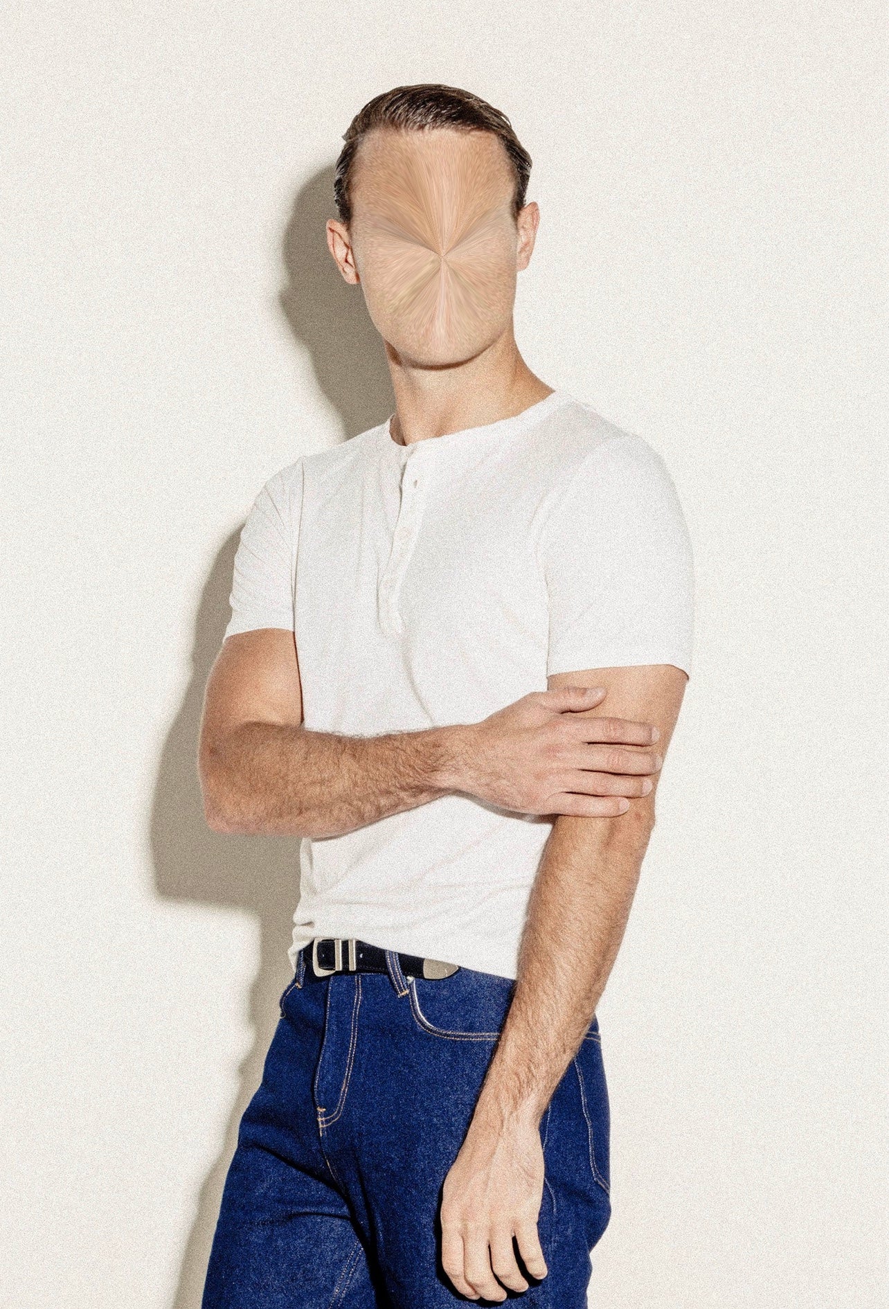 Haute Ivory Henley Shirt