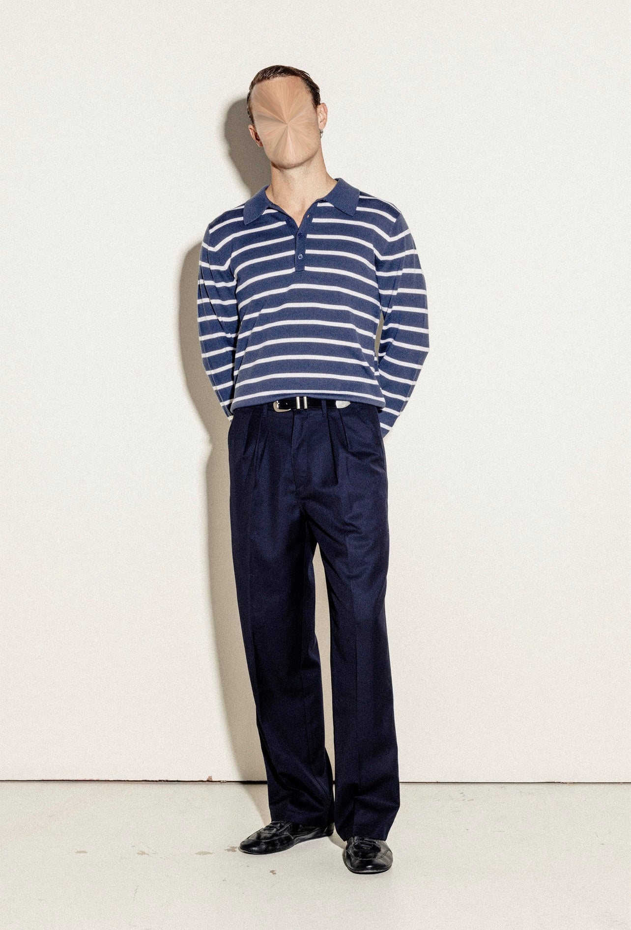 Haute Navy Tailored Trousers
