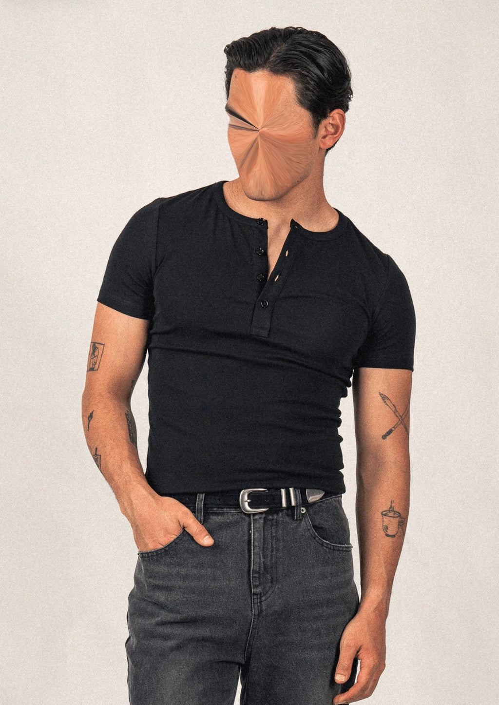 Vero Relaxed Henley Tee