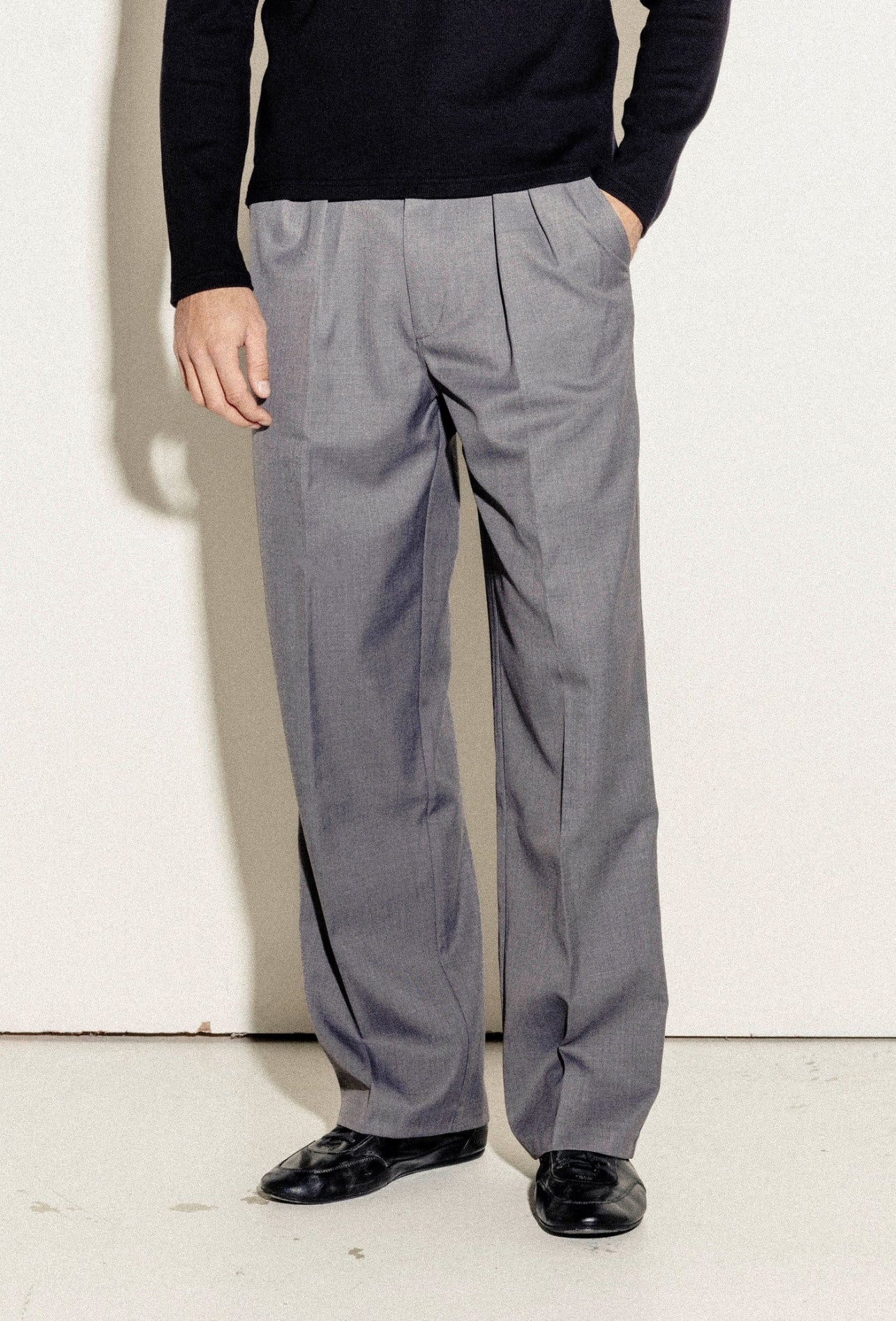 Haute Grey Tailored Trousers