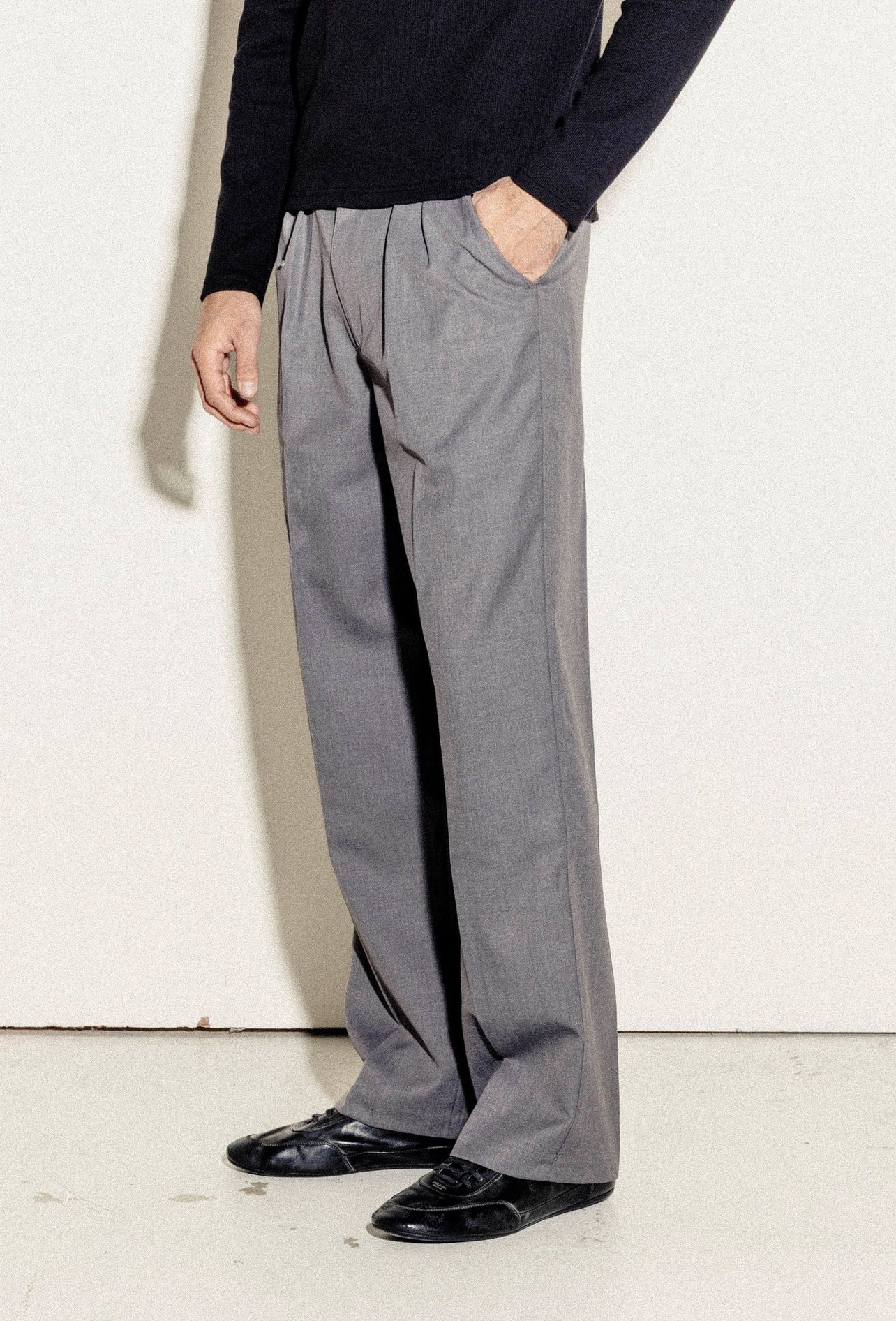 Haute Grey Tailored Trousers