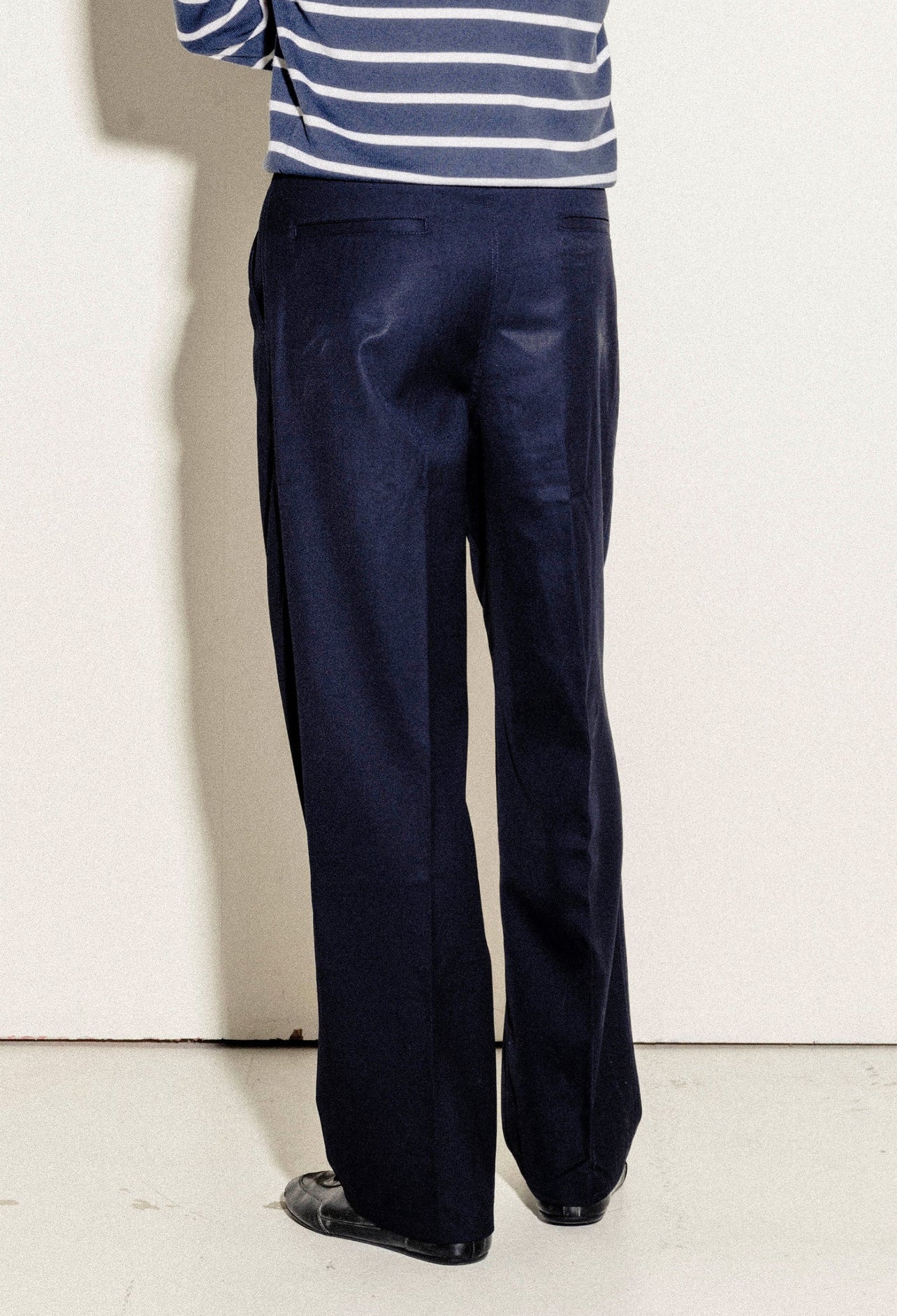 Haute Navy Tailored Trousers