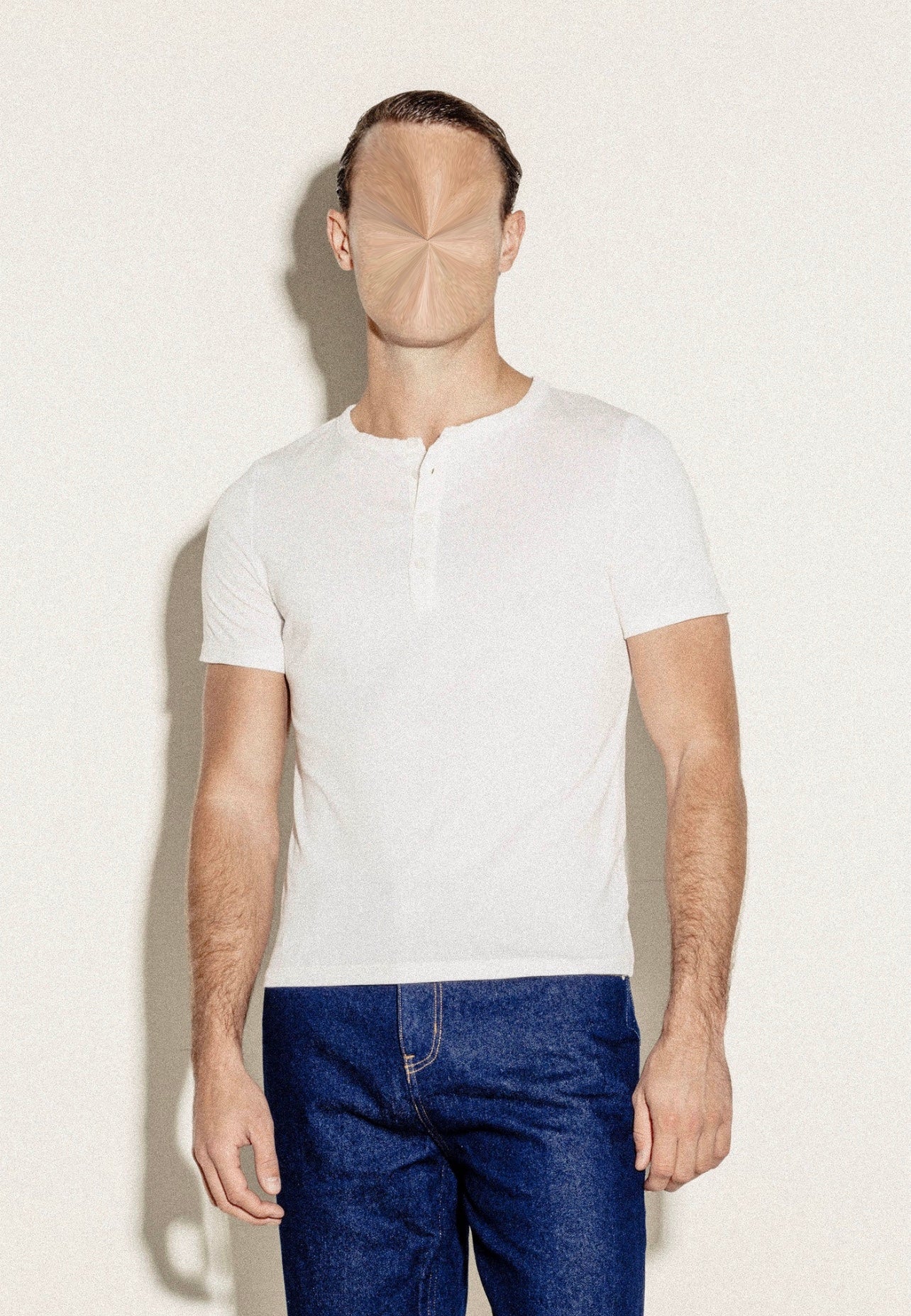 Haute Ivory Henley Shirt